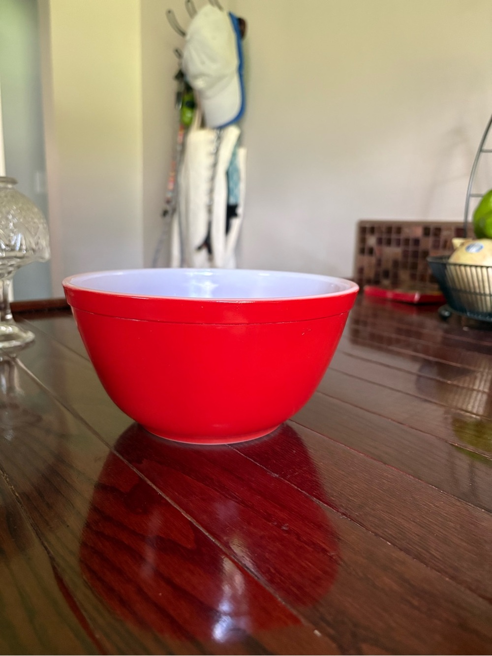 Vintage Pyrex Primary Red 402